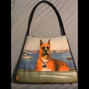 Boxer dog purse